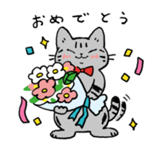 American Shorthair<Cat sticker> sticker #15049161