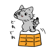 American Shorthair<Cat sticker> sticker #15049169