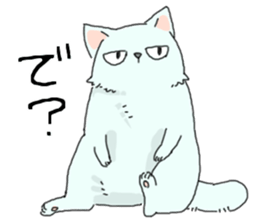 Persian<Cat sticker> sticker #15049654