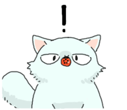 Persian<Cat sticker> sticker #15049658