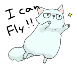 Persian<Cat sticker> sticker #15049661