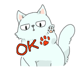 Persian<Cat sticker> sticker #15049677