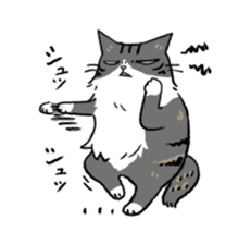 Norwegian Forest Cat<Cat sticker> sticker #15049839