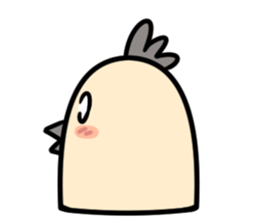 Bird's facial performance-TORI NO KAOGEI sticker #15050715