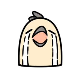 Bird's facial performance-TORI NO KAOGEI sticker #15050717