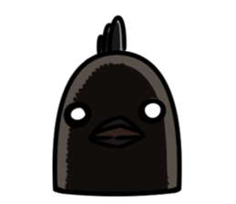 Bird's facial performance-TORI NO KAOGEI sticker #15050741