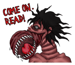 Abajin the Horrible Ghost 2 sticker #15051437