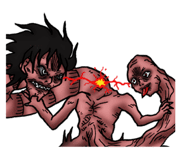 Abajin the Horrible Ghost 2 sticker #15051450