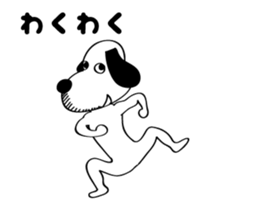 dog mushroom man animation stickers 11 sticker #15052236