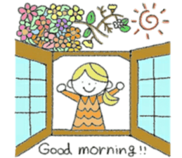 Laid back Fuwarichan sticker #15052444