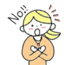 Laid back Fuwarichan sticker #15052450