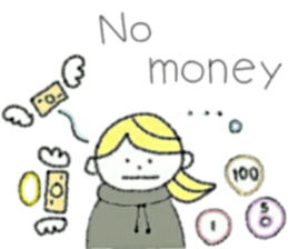 Laid back Fuwarichan sticker #15052451