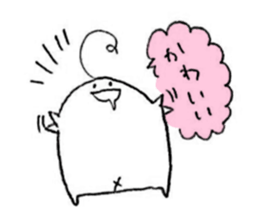 Ahoge Sticker sticker #15052834