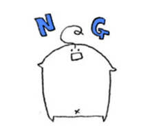 Ahoge Sticker sticker #15052842