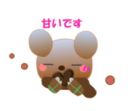 Rabbit and bear daily(Valentine) sticker #15052895