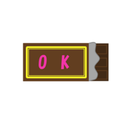 Rabbit and bear daily(Valentine) sticker #15052899