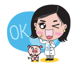 Doctor Gene sticker #15053525
