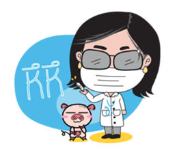 Doctor Gene sticker #15053528