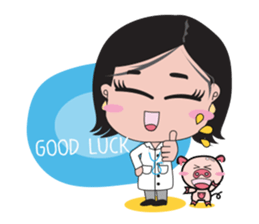 Doctor Gene sticker #15053539