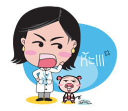 Doctor Gene sticker #15053543