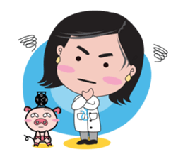 Doctor Gene sticker #15053547
