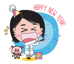 Doctor Gene sticker #15053550