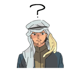 Golden cat&Japanese Boy sticker #15054102