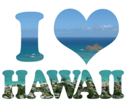 I LOVE HAWAII2 sticker #15055196