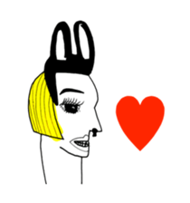 RABBIT OF ABURAYAMA 7 sticker #15055258