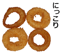 Onion ring sticker #15055328