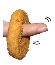 Onion ring sticker #15055331