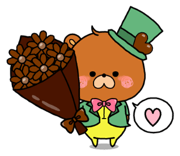 Kumapoko in Wonderland sticker #15056224