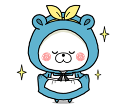Kumapoko in Wonderland sticker #15056229