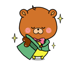Kumapoko in Wonderland sticker #15056230