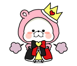 Kumapoko in Wonderland sticker #15056240