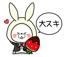 Kumapoko in Wonderland sticker #15056241