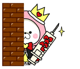 Kumapoko in Wonderland sticker #15056243