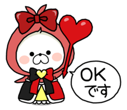 Kumapoko in Wonderland sticker #15056244