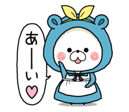 Kumapoko in Wonderland sticker #15056246