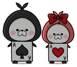 Kumapoko in Wonderland sticker #15056248