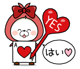 Kumapoko in Wonderland sticker #15056252