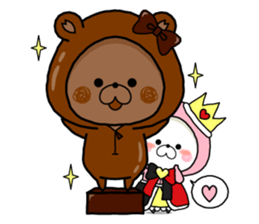 Kumapoko in Wonderland sticker #15056258