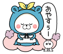 Kumapoko in Wonderland sticker #15056259