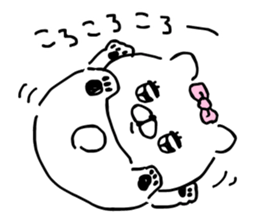 Let's accompanied by a bear~kawaii ver6~ sticker #15056261