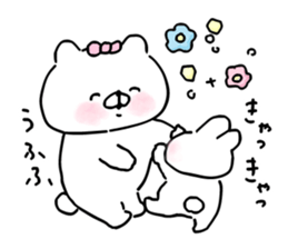 Let's accompanied by a bear~kawaii ver6~ sticker #15056262