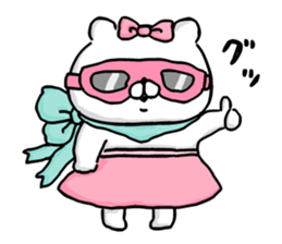 Let's accompanied by a bear~kawaii ver6~ sticker #15056270