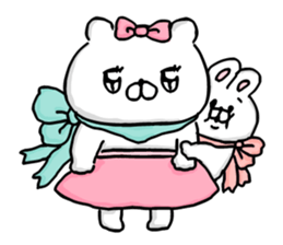 Let's accompanied by a bear~kawaii ver6~ sticker #15056274