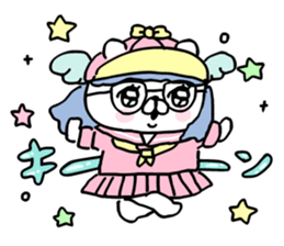 Let's accompanied by a bear~kawaii ver6~ sticker #15056291