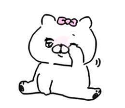 Let's accompanied by a bear~kawaii ver6~ sticker #15056292