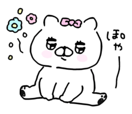 Let's accompanied by a bear~kawaii ver6~ sticker #15056293